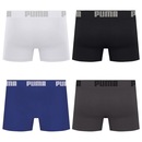 Kit 4 Cuecas Puma Boxer Sem Costura Masculina - Foto 2