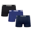 Kit 3 Cuecas Puma Boxer Sem Costura Masculina - Foto 2