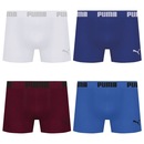 Kit 4 Cuecas Puma Boxer Sem Costura Masculina - Foto 1