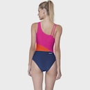 Maiô Body Feminino Speedo Assimétrico Recorte - Foto 5