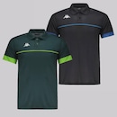 Camisa Polo Kappa Obvious - 2 unidades - Masculina - Foto 1