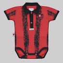 Body FutFanatics Polo do Flamengo Listrado Infantil - Foto 1