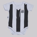 Body FutFanatics do Santos Vintage Infantil - Foto 1