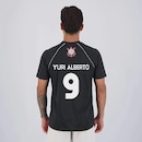 Camisa FutFanatics do Corinthians Yuri Alberto 9 Masculina - Foto 1