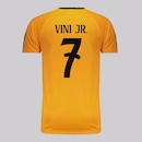 Camisa FutFanatics Real Madrid Vini Jr 7 Dry Fit Masculina - Foto 1