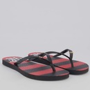 Chinelo FutFanatics do Flamengo Manto I 2025 Feminino - Foto 3