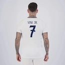 Camisa FutFanatics Real Madrid Vini Jr 7 Masculina - Foto 1