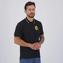 Camisa Polo Internacional Ouro FutFanatics Masculina - Foto 2