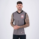 Camiseta Regata FutFanatics Corinthians Basquete Helança Masculina - Foto 3
