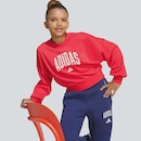 Blusão Moletom adidas College Seasonals Infantil - Foto 7