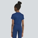 Camiseta adidas GL Tee Azul Infantil - Foto 2