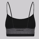 Top Selene Quadriculado Sem Costura com Bojo Removível Feminino - Foto 3