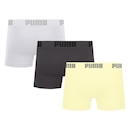 Kit 3 Cuecas Puma Boxer Sem Costura Masculina - Foto 2