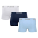 Kit 3 Cuecas Puma Boxer Sem Costura Masculina - Foto 2