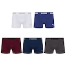 Kit 5 Cuecas Puma Boxer Sem Costura Masculina - Foto 1