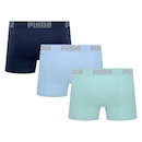Kit 3 Cuecas Puma Boxer Sem Costura Masculina - Foto 2