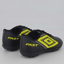 Chuteira Society Infantil Umbro Fast II - Foto 3