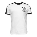 Camisa do Corinthians Recortes Algodão Coimbra - Masculino - Foto 1