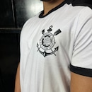 Camisa do Corinthians Recortes Algodão Coimbra - Masculino - Foto 3