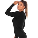 Camisa Térmica Feminina Poker Manga Longa Skin - Foto 3