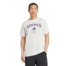 Camiseta Masculina Adidas Estampada Gráfica Heritage - Foto 1