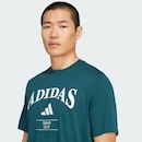 Camiseta Masculina Adidas Estampada Gráfica Heritage - Foto 4