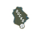 Camiseta Masculina New Era Regular NBA Milwaukee Bucks Core - Foto 3