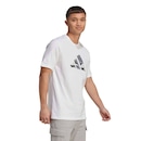 Camiseta Masculina adidas Camo Logo - Foto 2