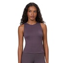 Camiseta Regata Feminina Alto Giro Canelada sem Costura - Foto 1