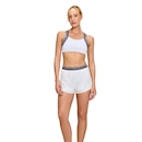 Short Feminino Alto Giro Sobreposto Cós Elástico - Foto 1