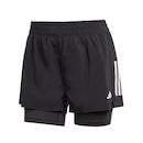 Short Feminino adidas Own The Run 2 em 1 - Foto 1