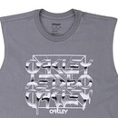 Camiseta Regata Oakley B1B Melted Metal Tank Masculina - Foto 2
