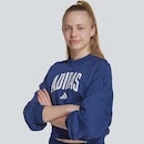 Blusão Moletom adidas College Seasonals Infantil - Foto 6