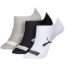 Meia Cano Baixo Puma Infantil - 3 pares - Foto 1