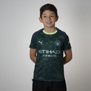Camisa Manchester City 2025 Uniforme 4 Torcedor Puma Infantil - Foto 3