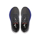 Tênis Mizuno Space 5 Kids Grafite e Azul - Infantil - Foto 3