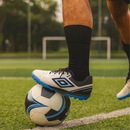 Chuteira Society Umbro Neo-Comfort - Masculino - Foto 2