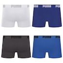 Cueca Puma Boxer Sem Costura - 4 unidades - Masculina - Foto 2