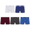 Cueca Puma Boxer Sem Costura - 5 unidades - Masculina - Foto 1