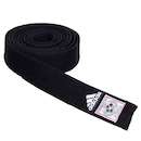 Faixa de Judô adidas Elite Preta Logo Antigo Selo IJF - Foto 2