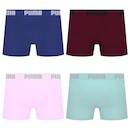Cueca Puma Boxer Sem Costura - 4 unidades - Masculina - Foto 2