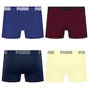 Cueca Puma Boxer Sem Costura - 4 unidades - Masculina - Foto 2