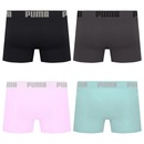 Cueca Puma Boxer Sem Costura - 4 unidades - Masculina - Foto 2