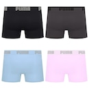Cueca Puma Boxer Sem Costura - 4 unidades - Masculina - Foto 2