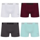 Cueca Puma Boxer Sem Costura - 4 unidades - Masculina - Foto 1
