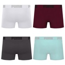 Cueca Puma Boxer Sem Costura - 4 unidades - Masculina - Foto 2