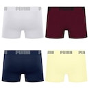 Cueca Puma Boxer Sem Costura - 4 unidades - Masculina - Foto 2
