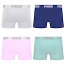 Cueca Puma Boxer Sem Costura - 4 unidades - Masculina - Foto 2
