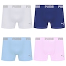 Cueca Puma Boxer Sem Costura - 4 unidades - Masculina - Foto 1