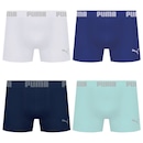 Cueca Puma Boxer Sem Costura - 4 unidades - Masculina - Foto 1